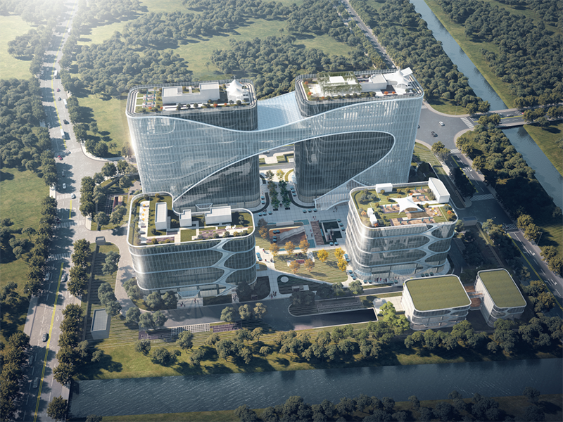共建未来丨ag九游会j9股份（上海）创新基地亮相“2023年闵行区重大工程项目开工仪式”主会场！